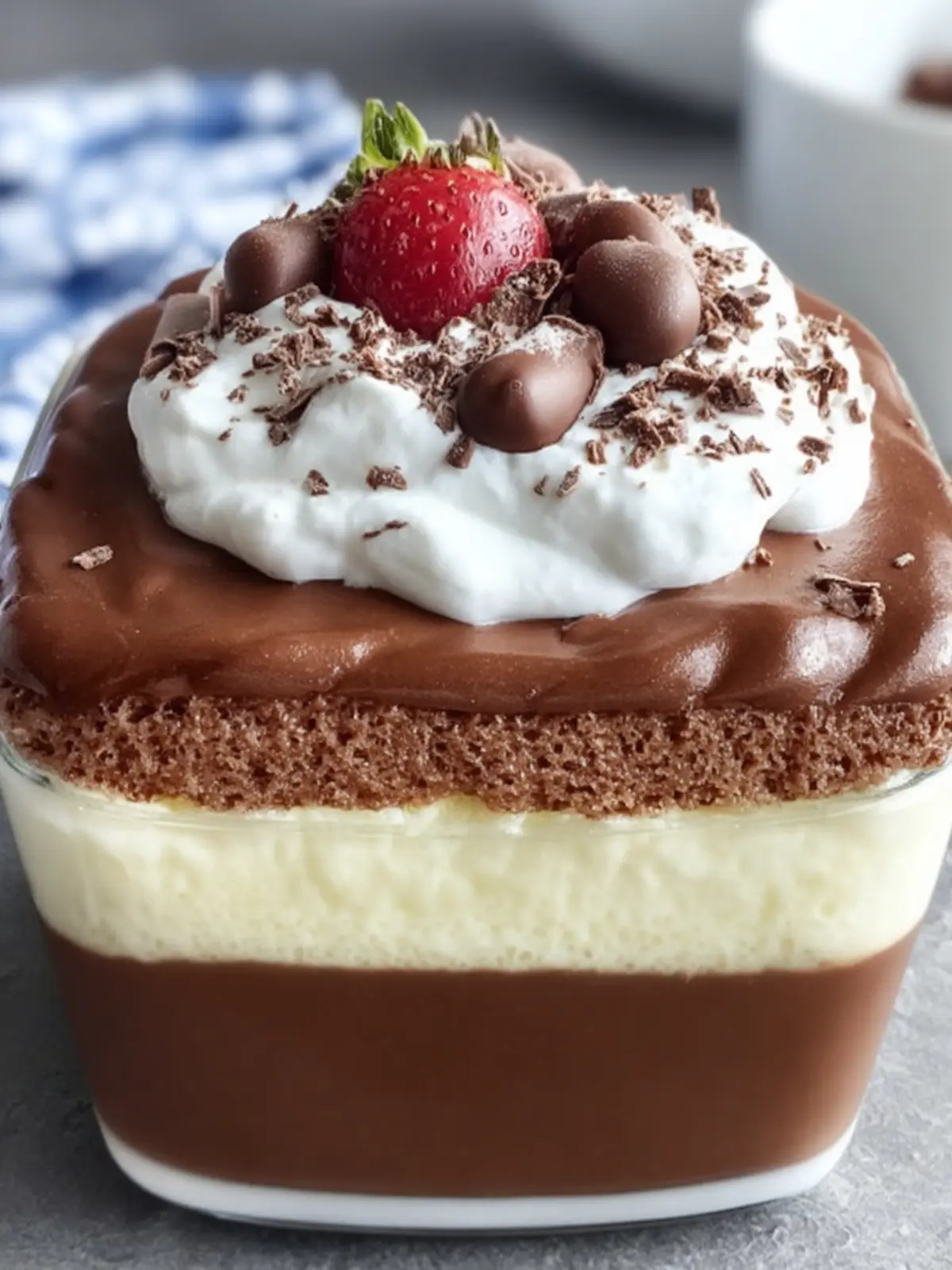 Creamy Chocolate Layered Dessert First Image