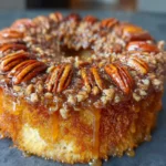 Pecan Pie Upside Down Cake First Image