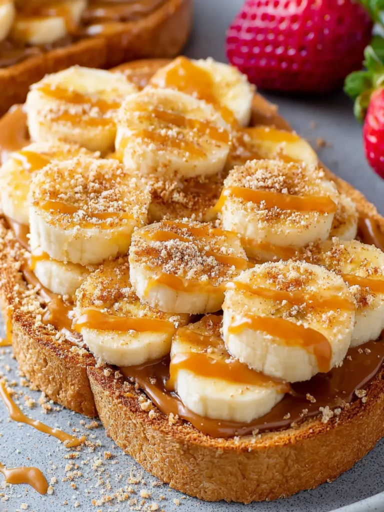 Peanut Butter Banana Toast First Image