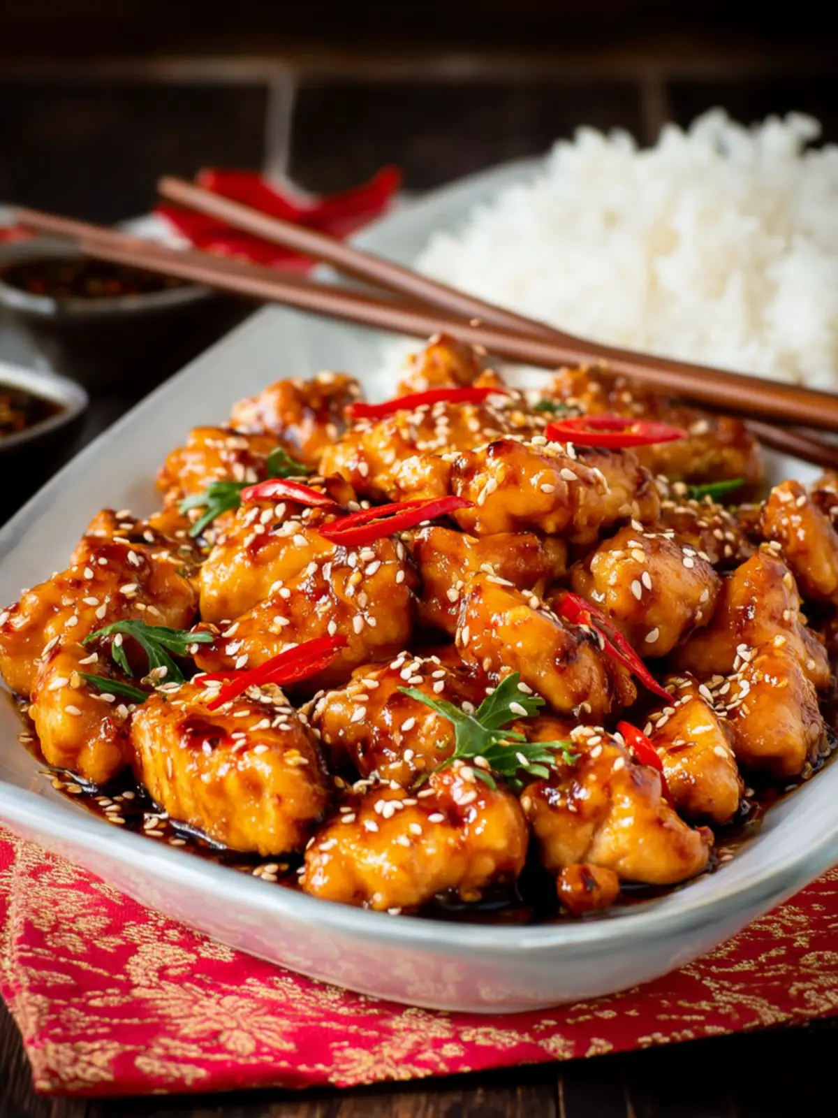 Spicy Asian Chicken First Image