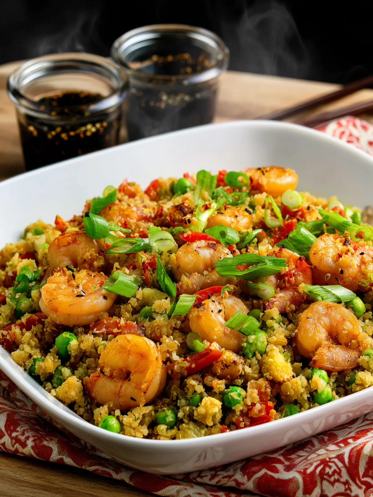 Cauliflower Fried Rice with Shrimp First Image