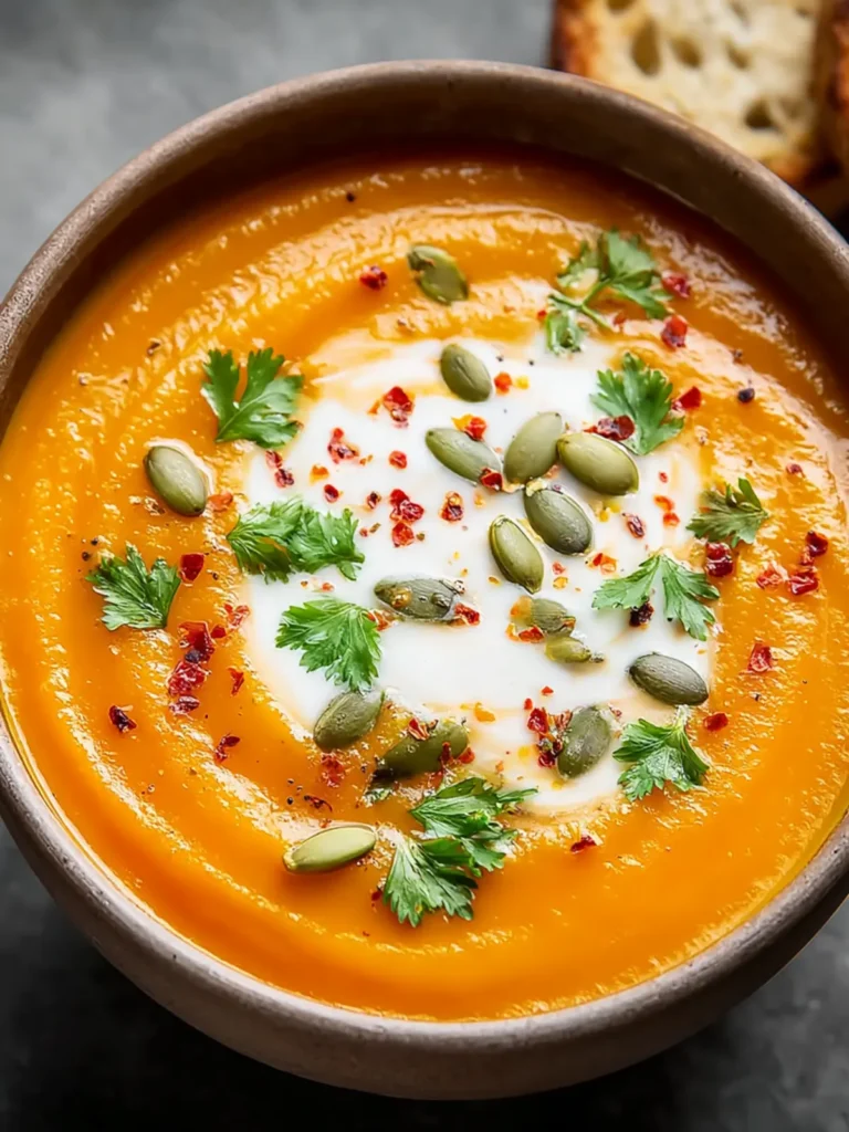Anti-Inflammatory Pumpkin & Sweet Potato Soup First Image
