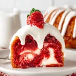 Red Velvet Marble Cake Recipe First Image