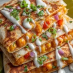 Buffalo Chickpea Quesadillas First Image