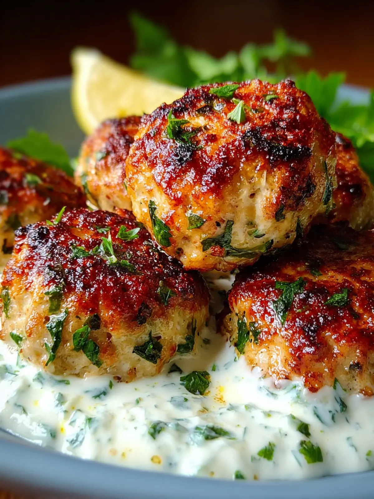 Juicy Chicken Kofta with Yogurt: A 30-Minute Flavor Bomb First Image