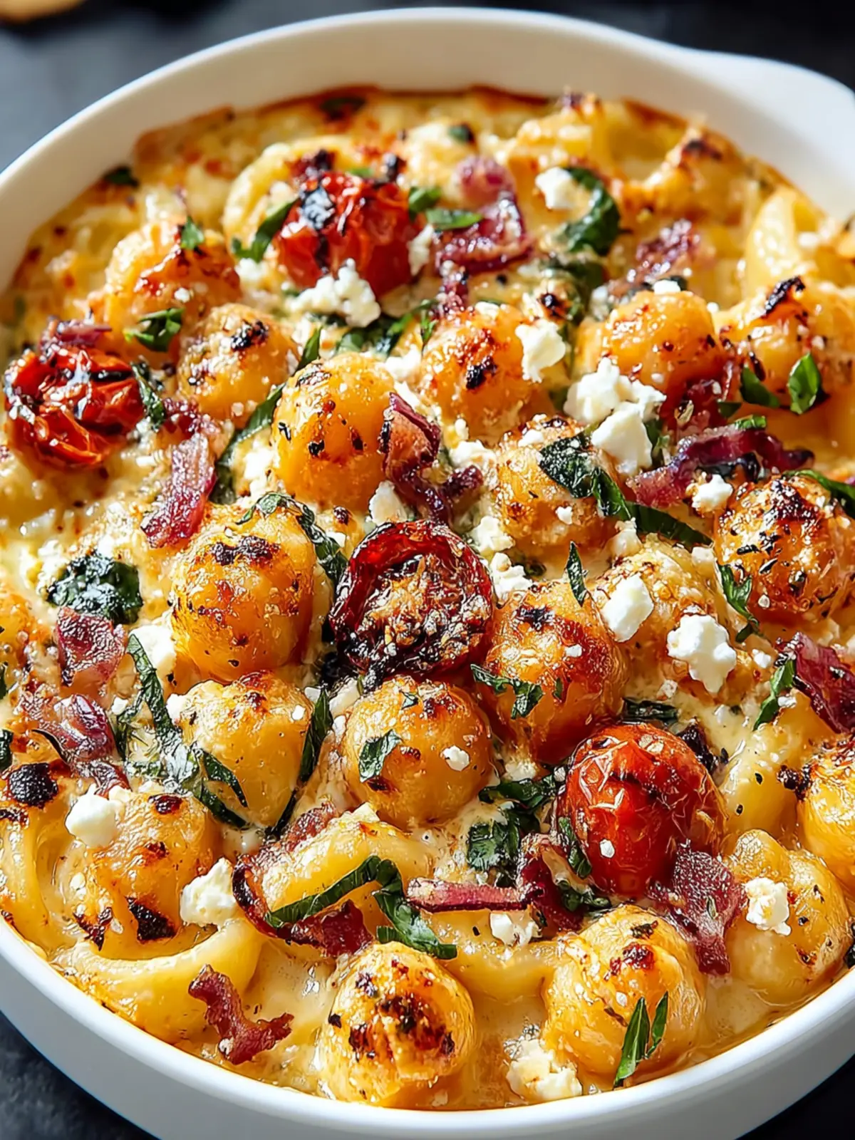 Irresistible Easy Baked Feta Pasta Chickpeas Recipe First Image