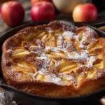 Fluffy Apple Cinnamon German Pancake for Cozy Mornings First Image