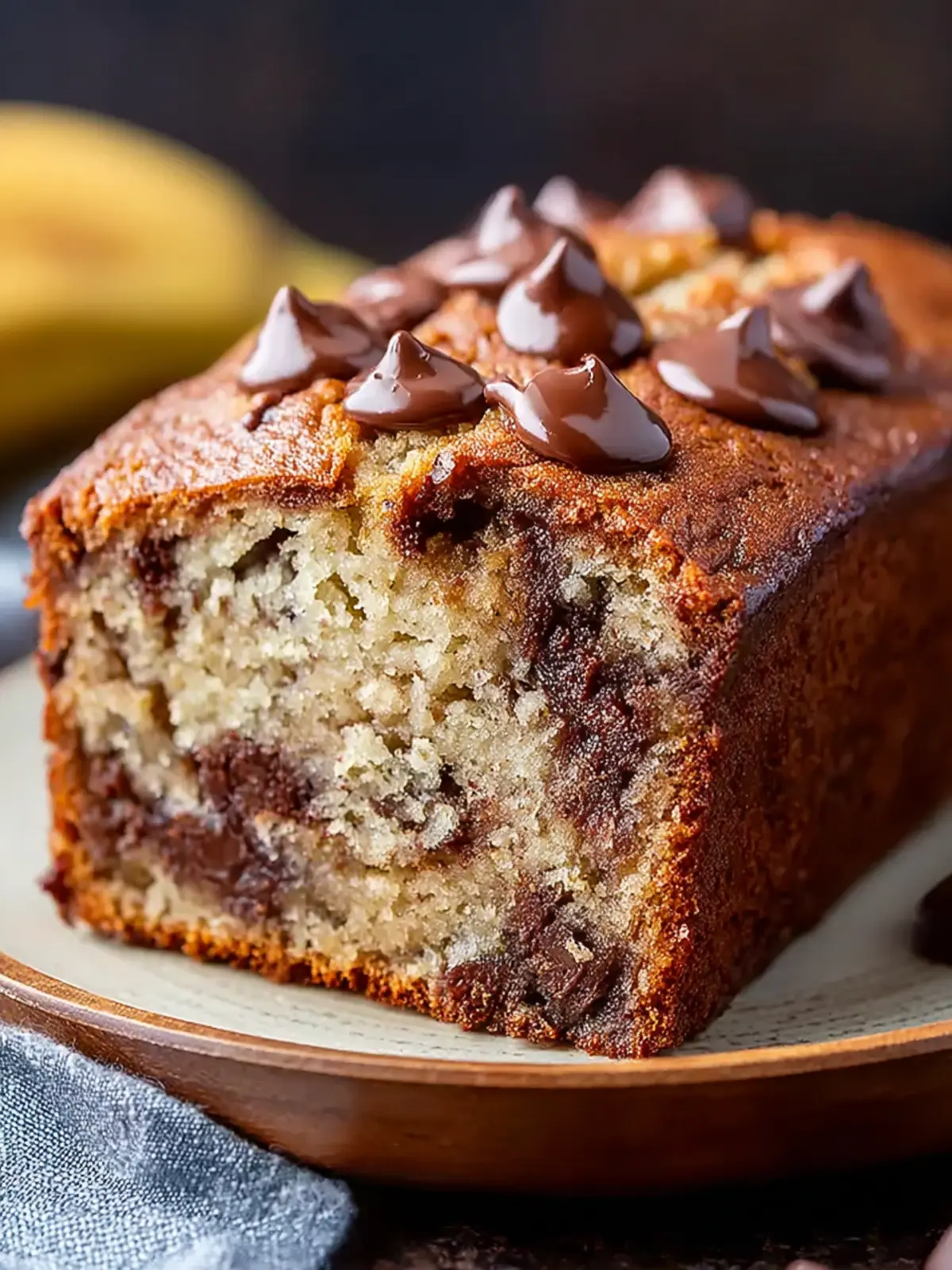 Easy Chocolate Chip Banana Bread: An Incredible 7-Step Recipe First Image