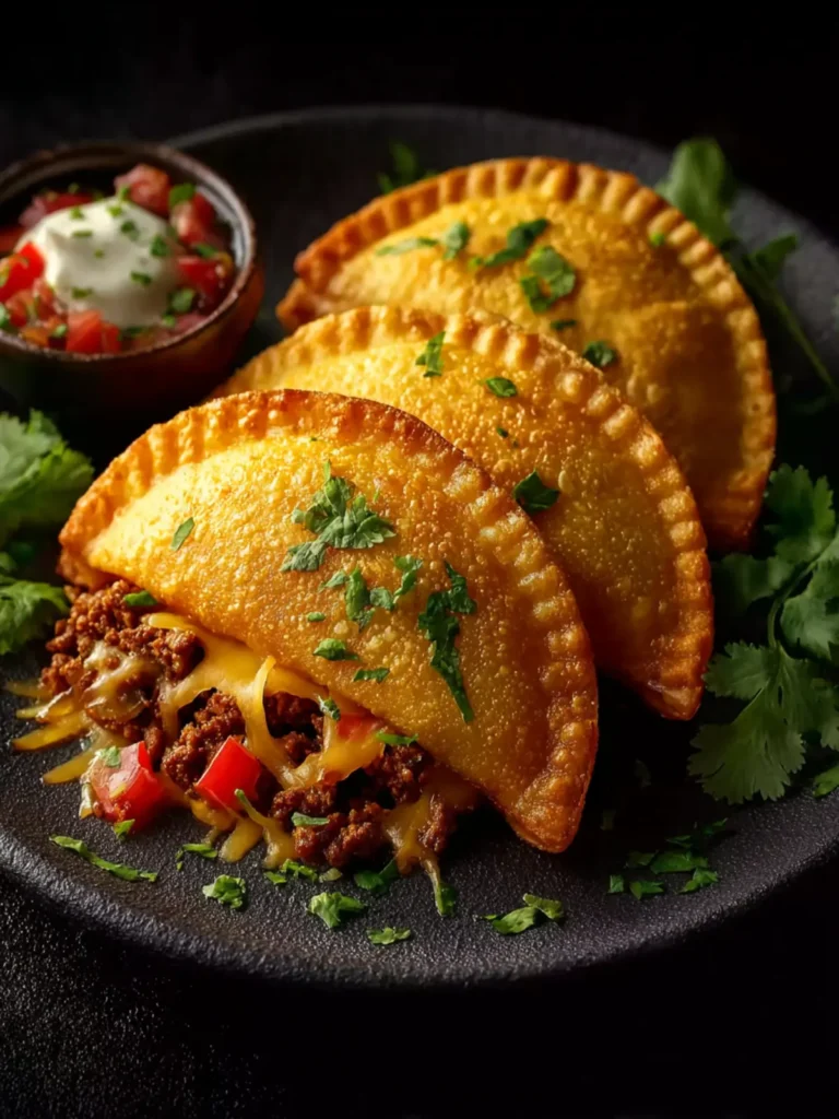 Spicy Crispy Mexican Taco Pockets First Image