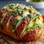Pesto Parmesan Sourdough First Image