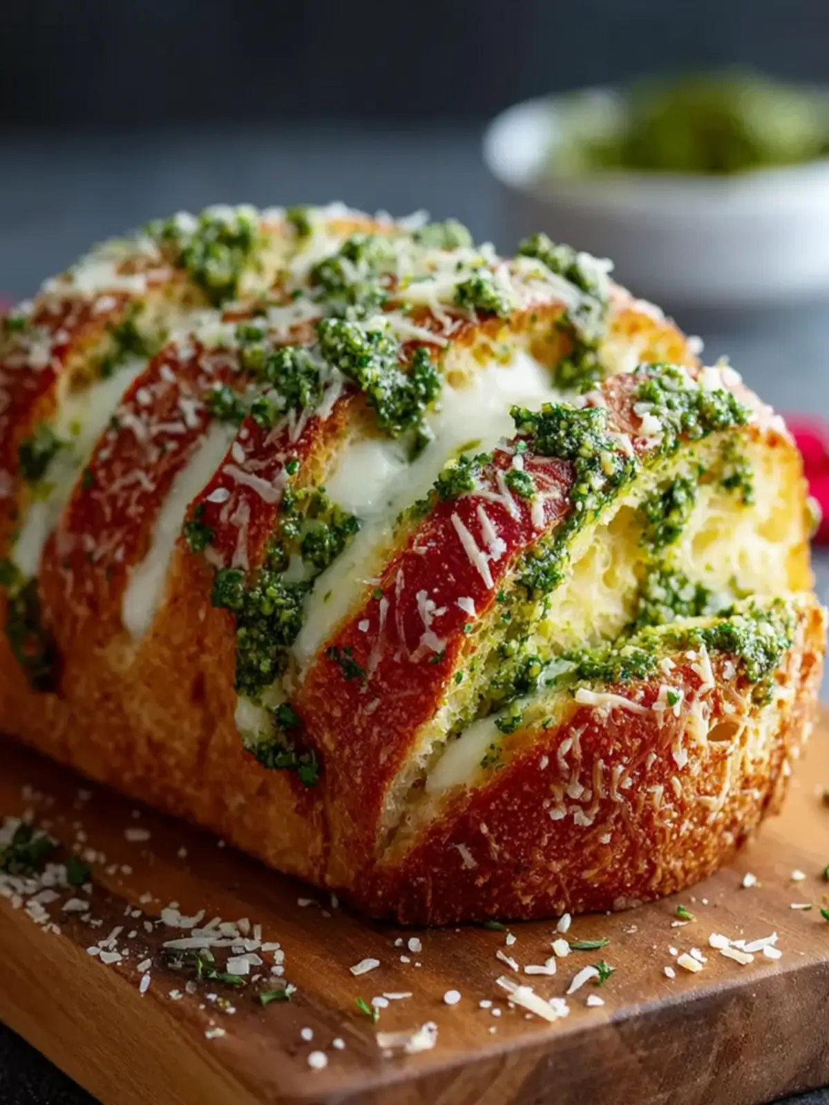 Pesto Parmesan Sourdough First Image