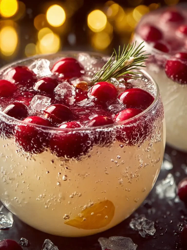 White Christmas Punch Recipe First Image