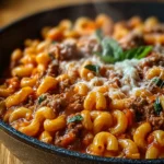 Cheesy One Pot Beefaroni for Effortless Family Dinners First Image