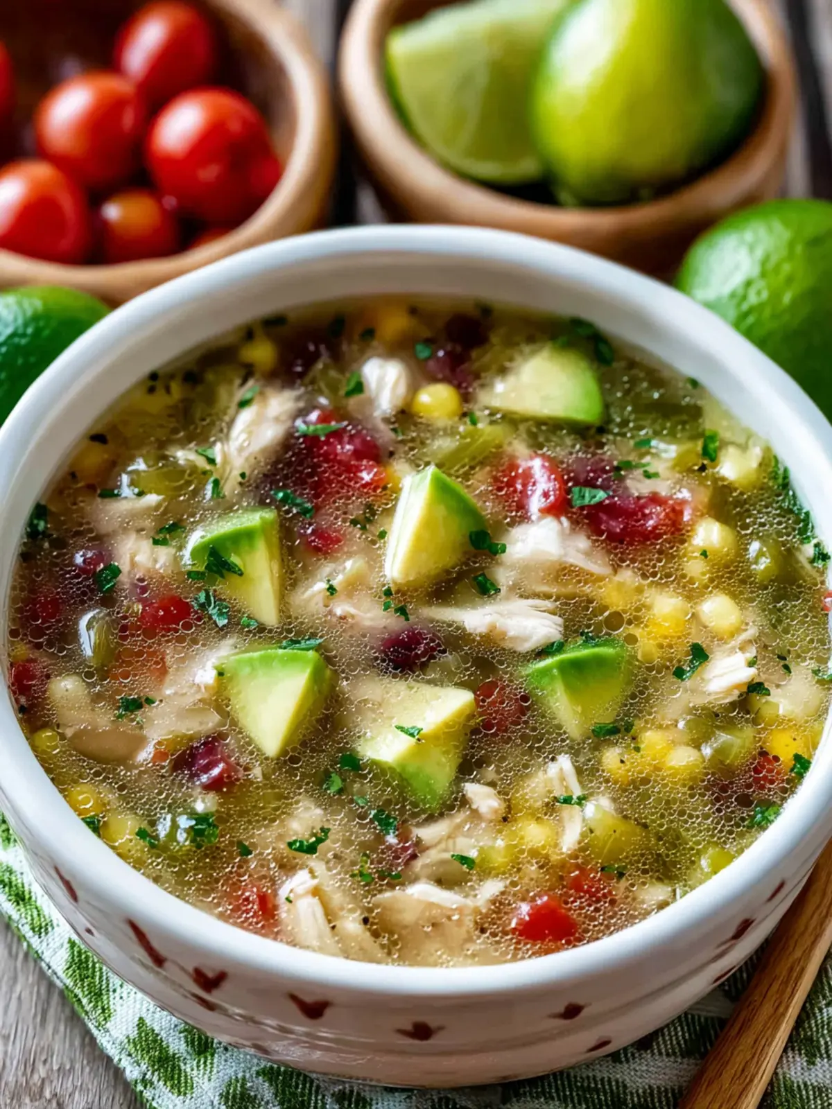 Chicken Tomatillo Soup First Image