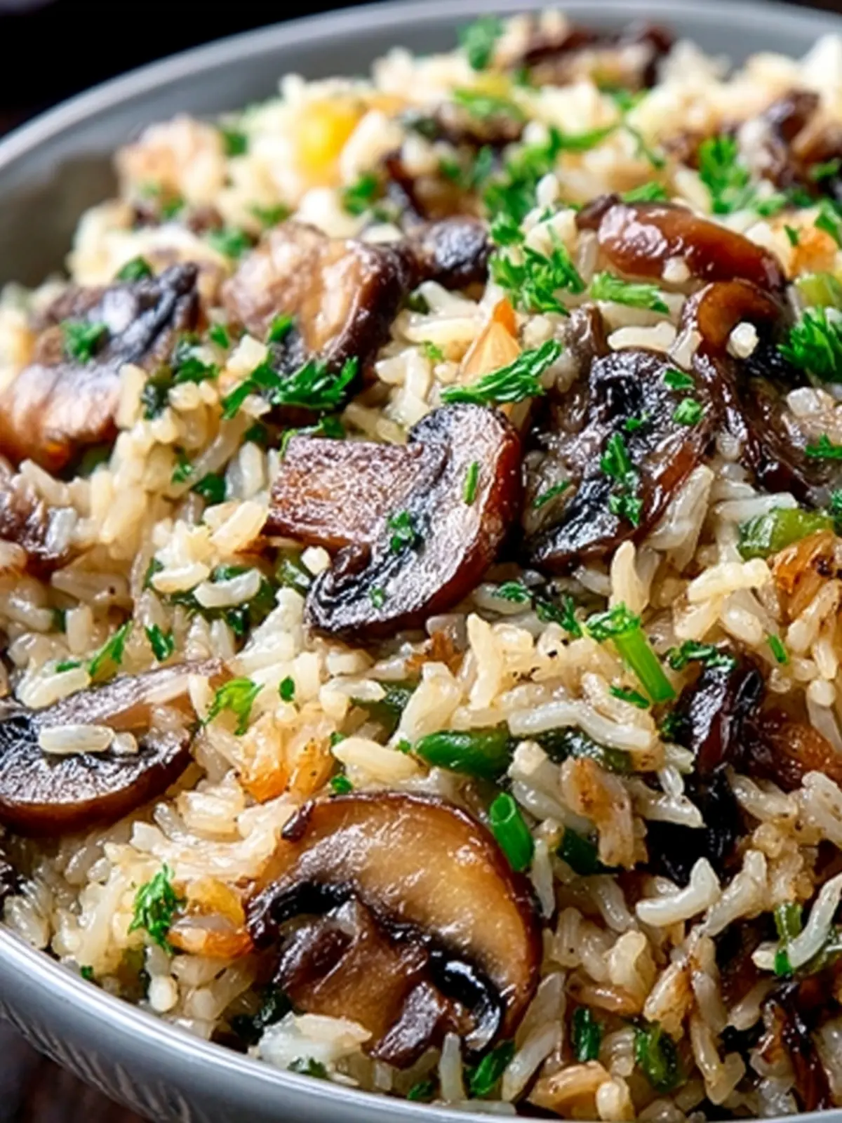 Irresistible Wild Mushroom Rice Pilaf Recipe for Comfort First Image