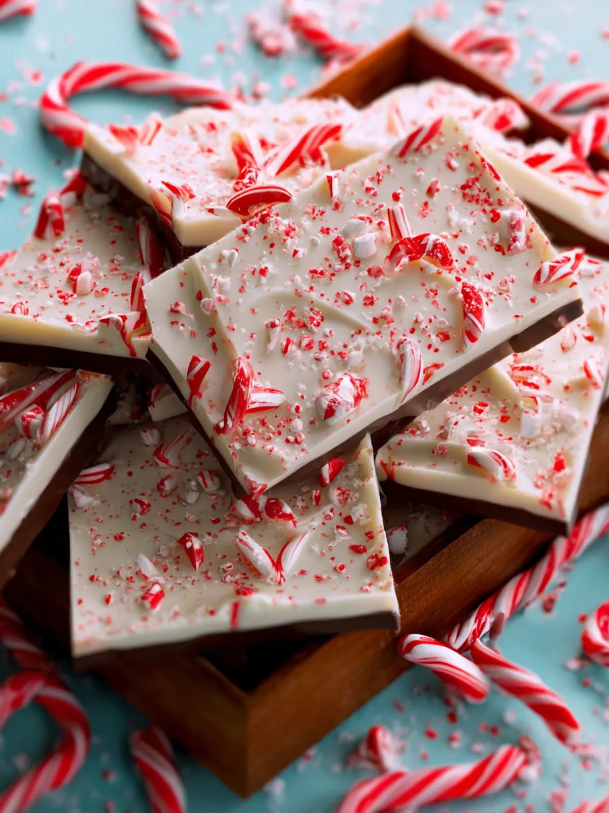 Easy Peppermint Bark First Image