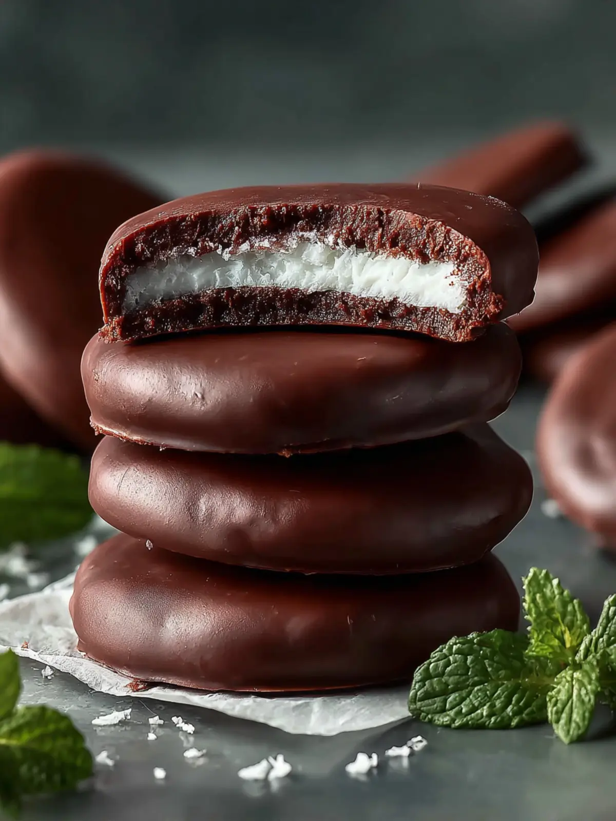 Homemade Peppermint Patties First Image