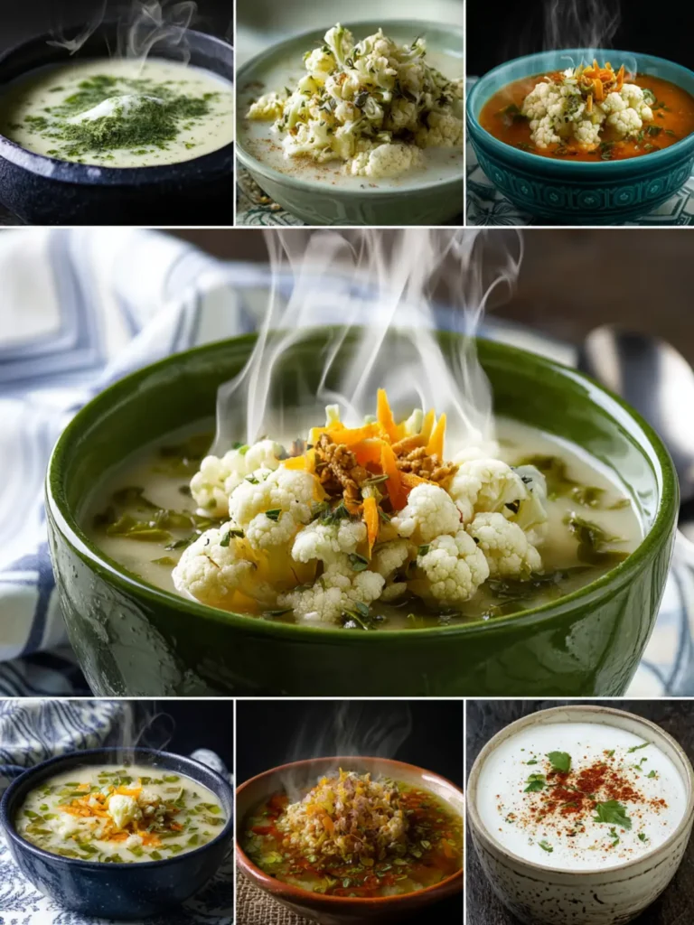 Amazing Cauliflower Soup Recipes First Image