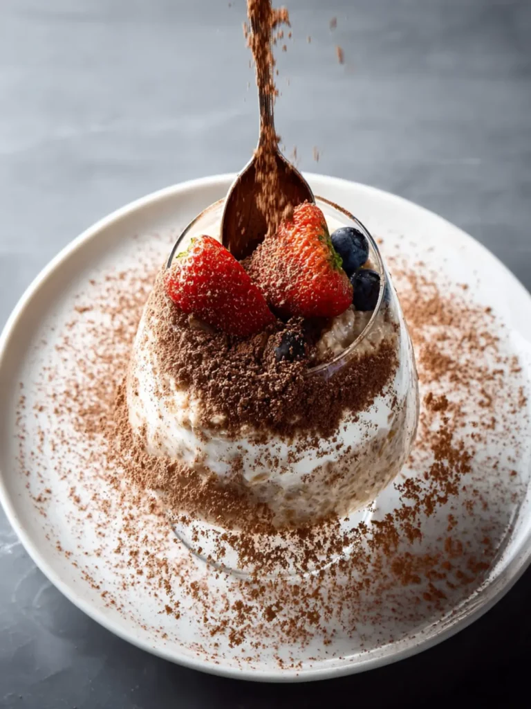 Tiramisu Oats (Overnight Oats or Stovetop) First Image