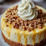 Carrot Cake Cheesecake with Creamy Topping First Image