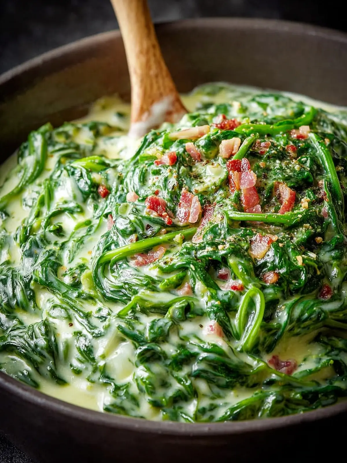 Creamed Spinach First Image