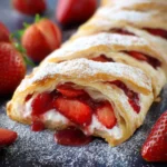 Easy Strawberry Cream Cheese Strudel First Image
