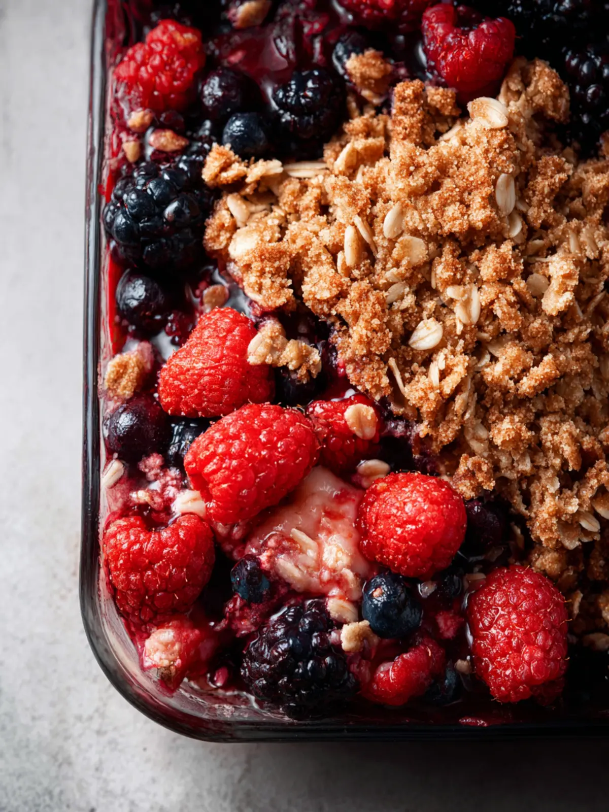 Berry Crisp (Gluten-Free, No Added Sugar) First Image