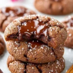 Chocolate Ginger Cookies First Image