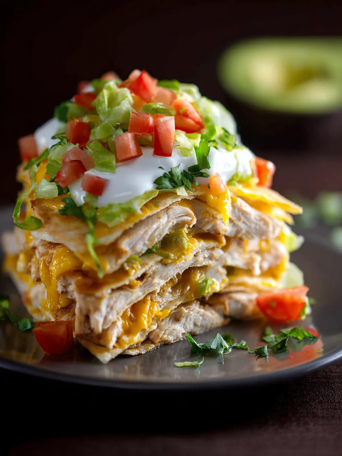 Chicken Tortilla Stack First Image