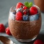 Chocolate Chia Seed Pudding First Image