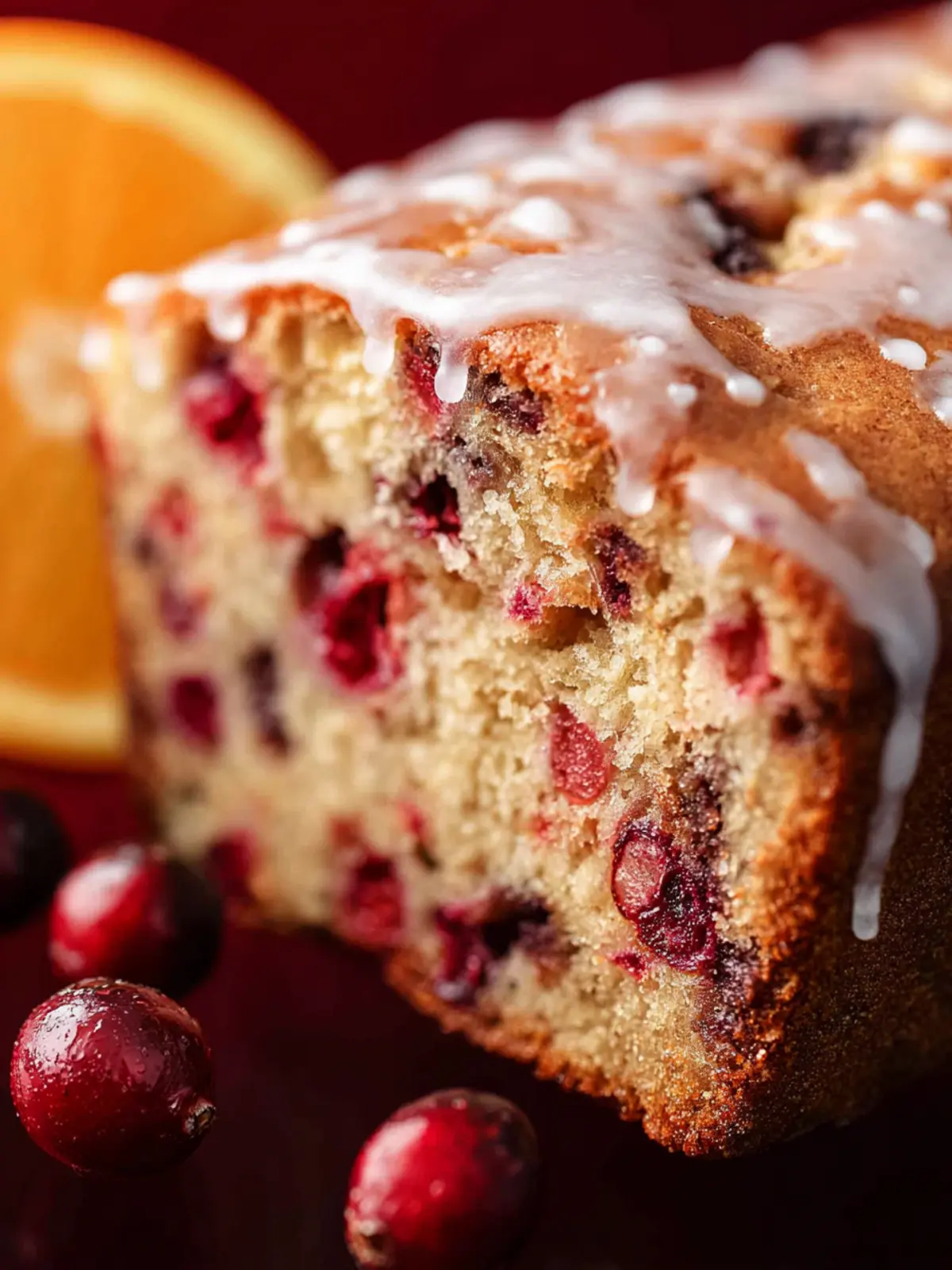 Cranberry Orange Bread Second Image ehrfuo