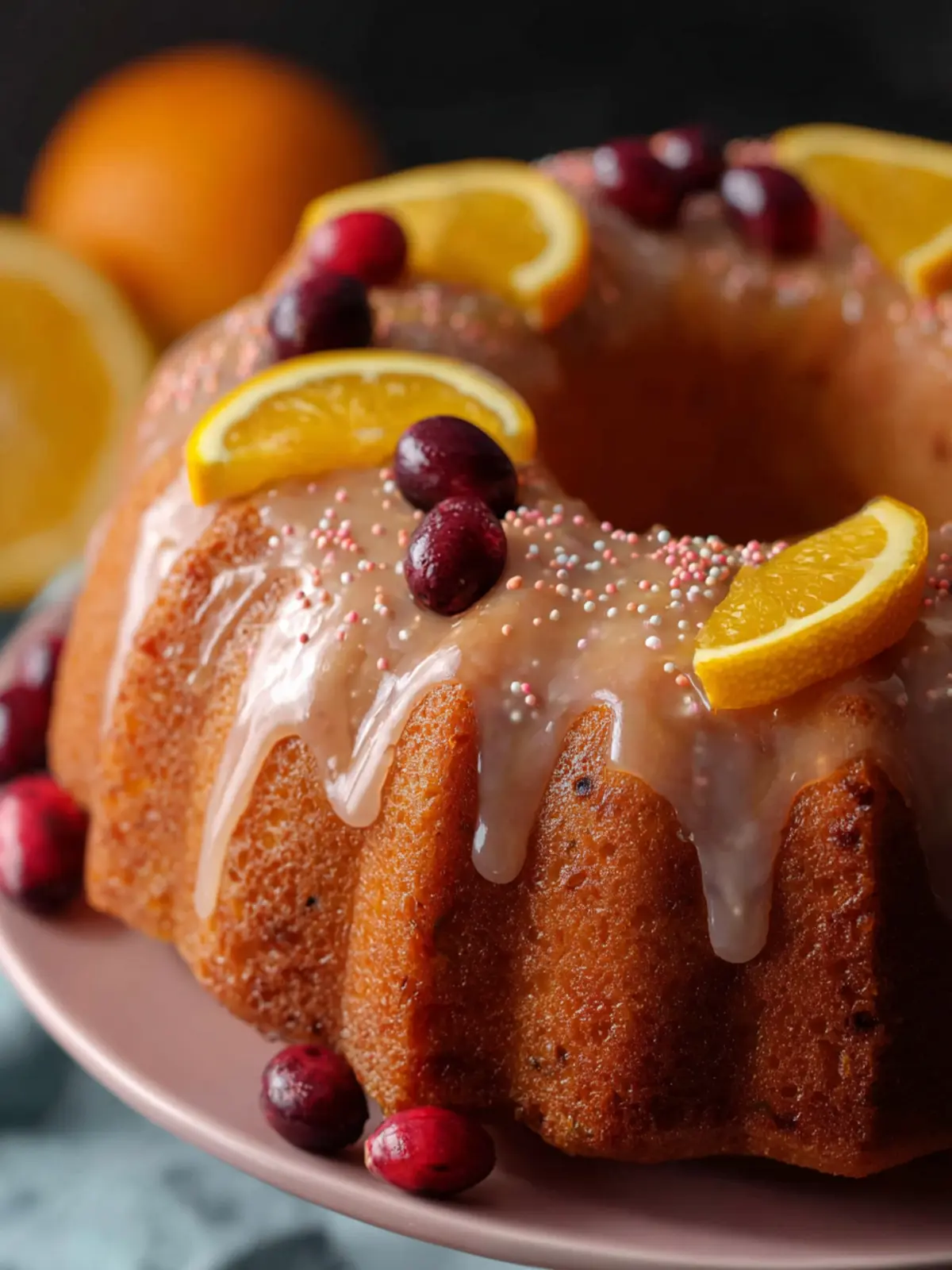 Cranberry Orange Bundt Cake: Irresistibly Moist & Bright! 8 Cranberry Orange Bundt Cake Fourth Image vc0twj