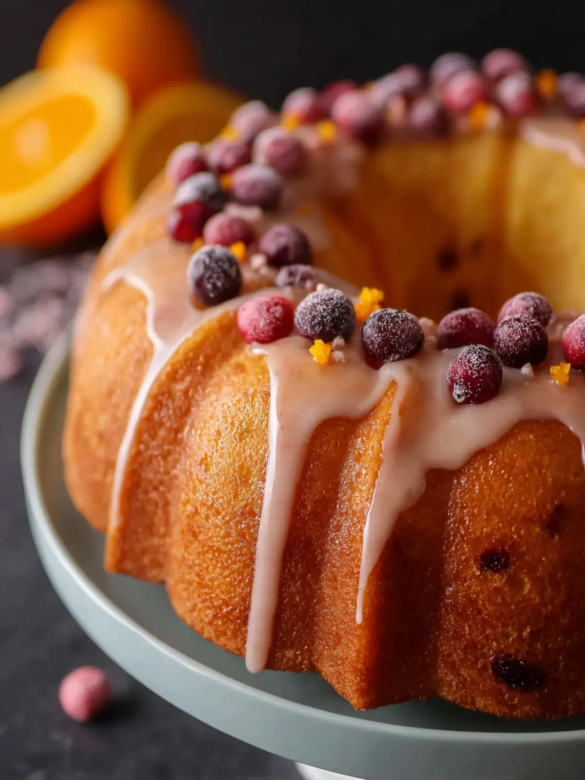 Cranberry Orange Bundt Cake: Irresistibly Moist & Bright! 7 Cranberry Orange Bundt Cake Third Image aqwdws