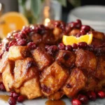Cranberry Orange Monkey Bread First Image