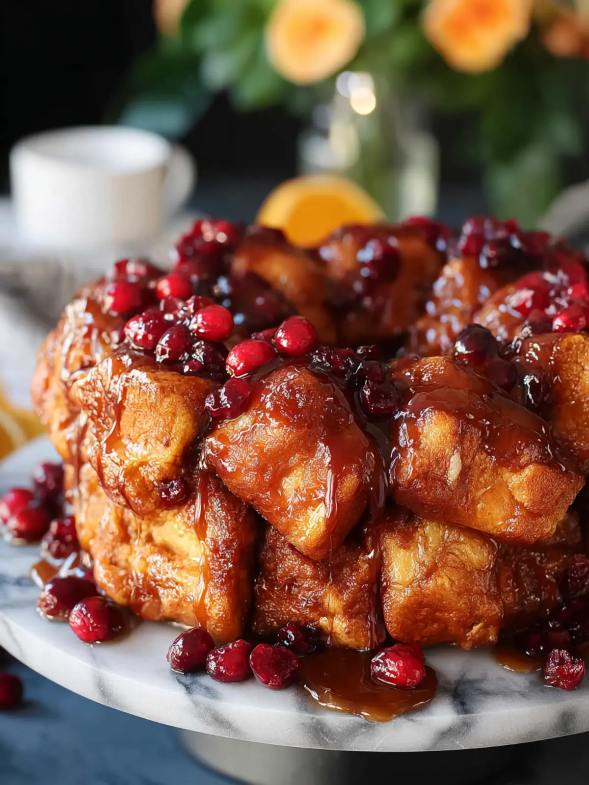 Cranberry Orange Monkey Bread Second Image jnrmba