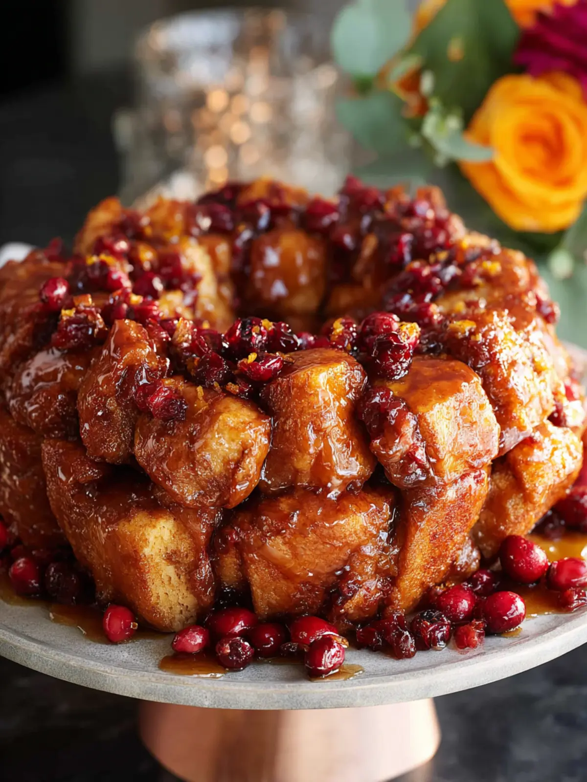 Cranberry Orange Monkey Bread Third Image ri2cg9
