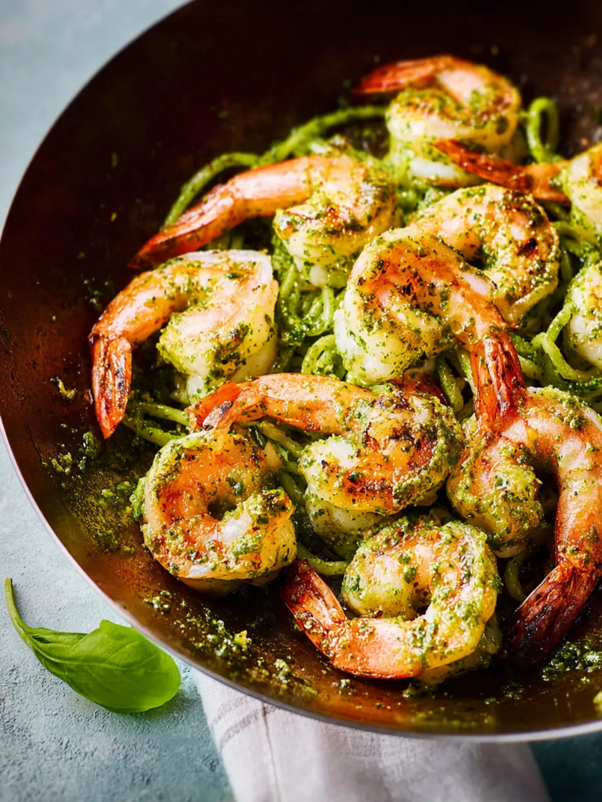 Easy Pesto Shrimp First Image