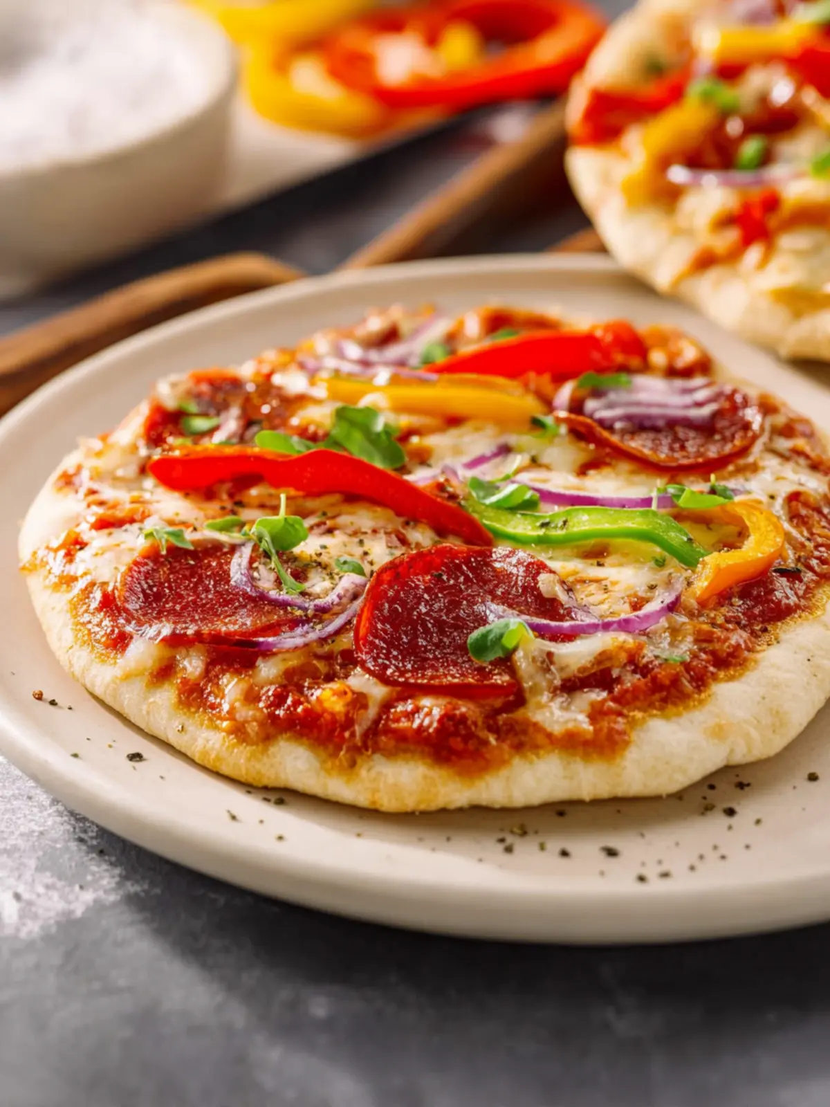 Easy Pita Pizza First Image