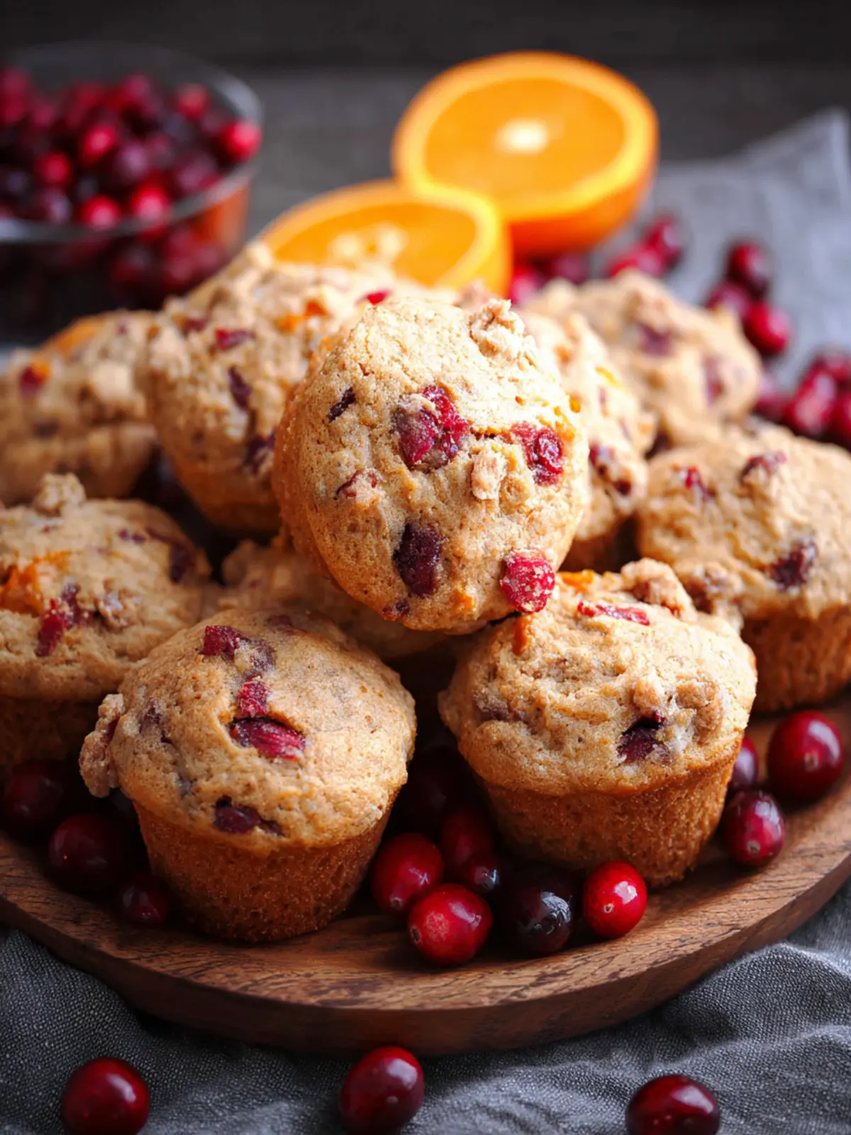 Favorite Cranberry Orange Muffins Second Image qvgnkp