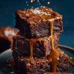 Salted Caramel Brownies First Image