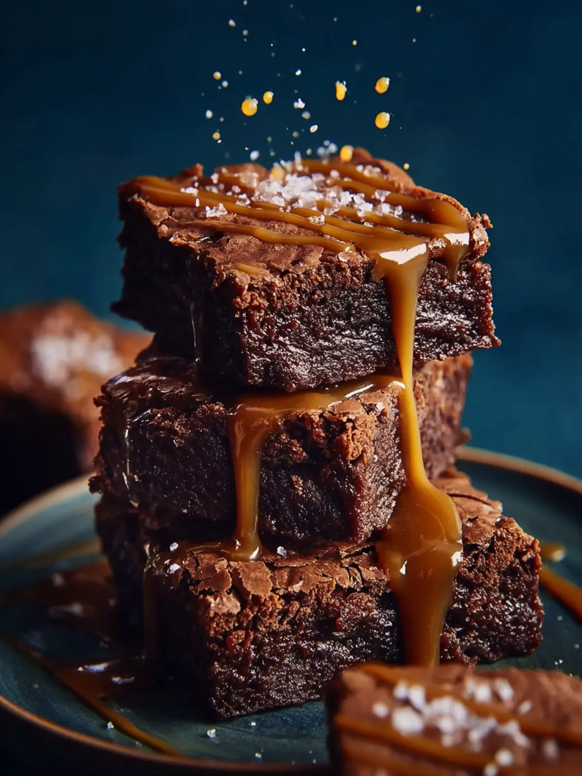 Salted Caramel Brownies First Image