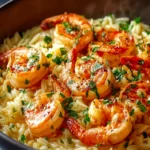 Shrimp Orzo In Lemon Garlic Sauce: An Amazing Ultimate Recipe First Image