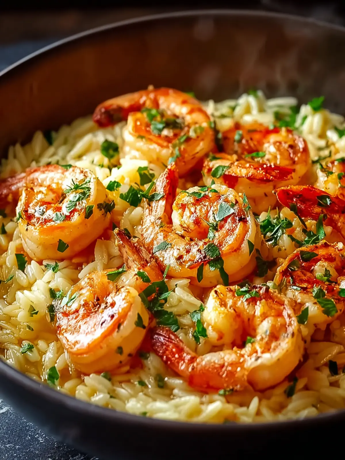 Shrimp Orzo In Lemon Garlic Sauce: An Amazing Ultimate Recipe First Image