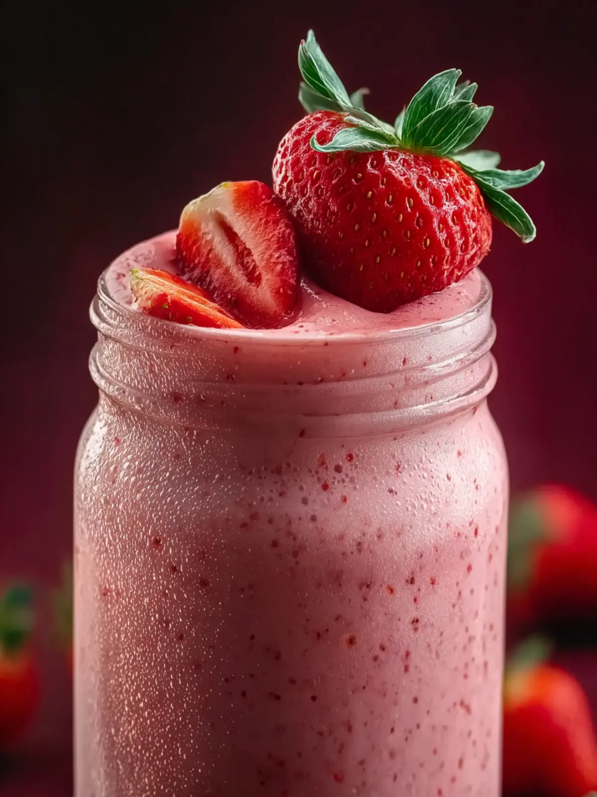 Strawberry Date Smoothie: The Best Blissful Boost for One 7 Strawberry Date Smoothie An Incredible Ultimate Recipe for 1 Third Image fi3m0c