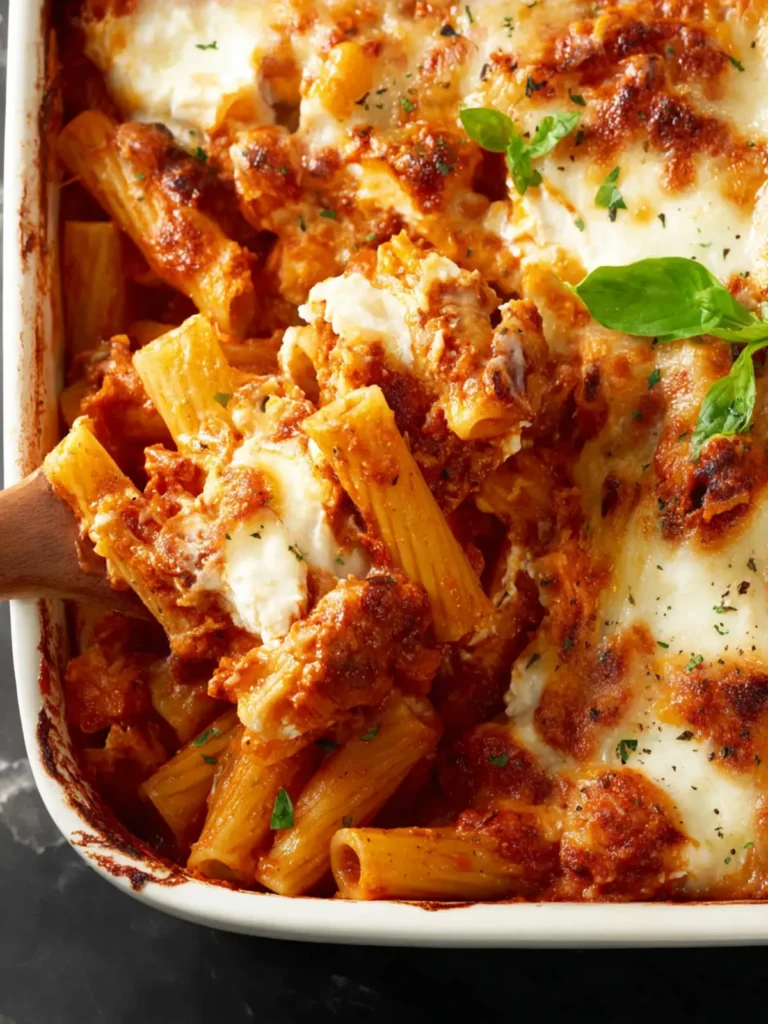 Baked Rigatoni with Ricotta First Image