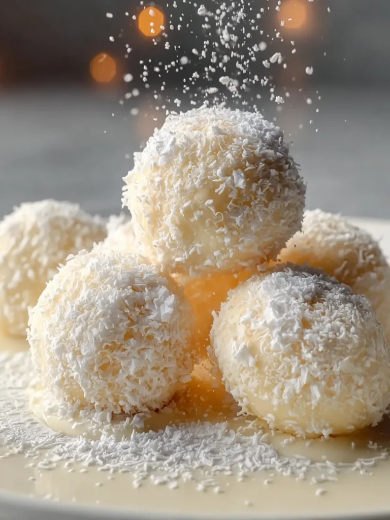 Sweetened Condensed Milk Snowballs First Image