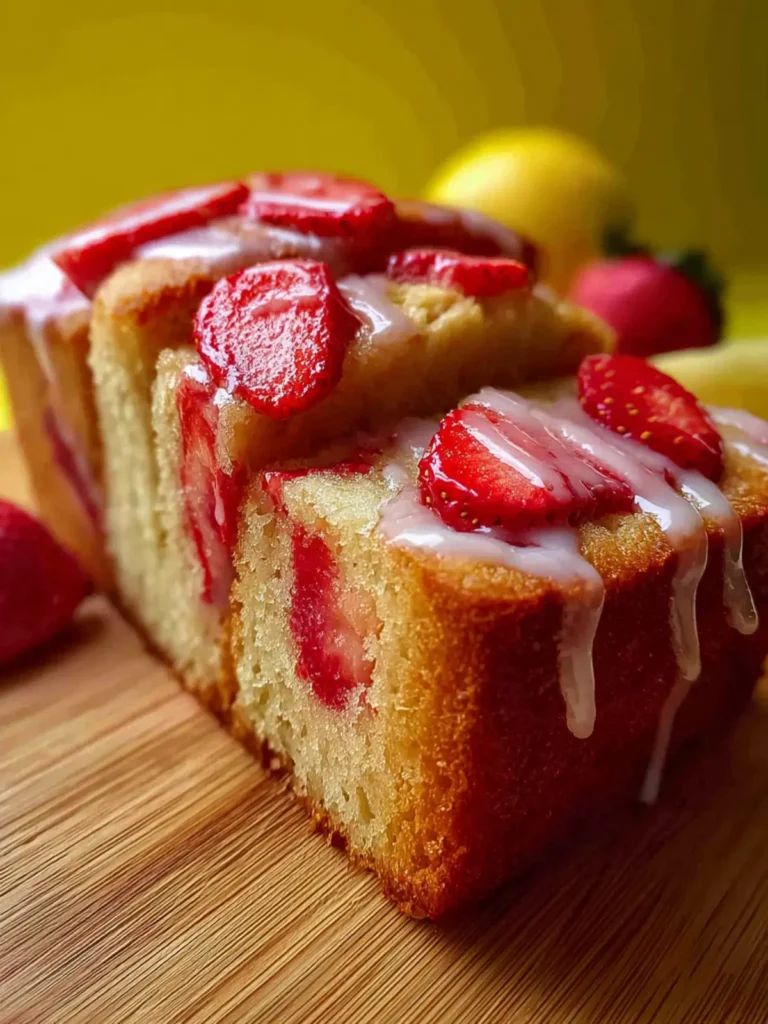 Strawberry Lemonade Loaf First Image