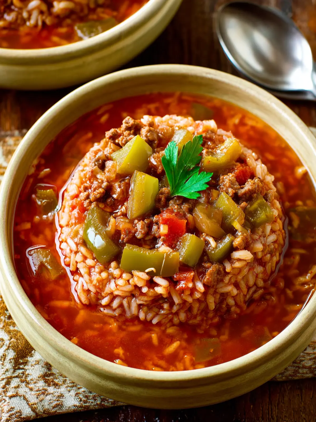 Stuffed Pepper Soup (with Rice) First Image