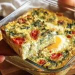 High Protein Cottage Cheese Egg Bake, Easy Meal Prep First Image