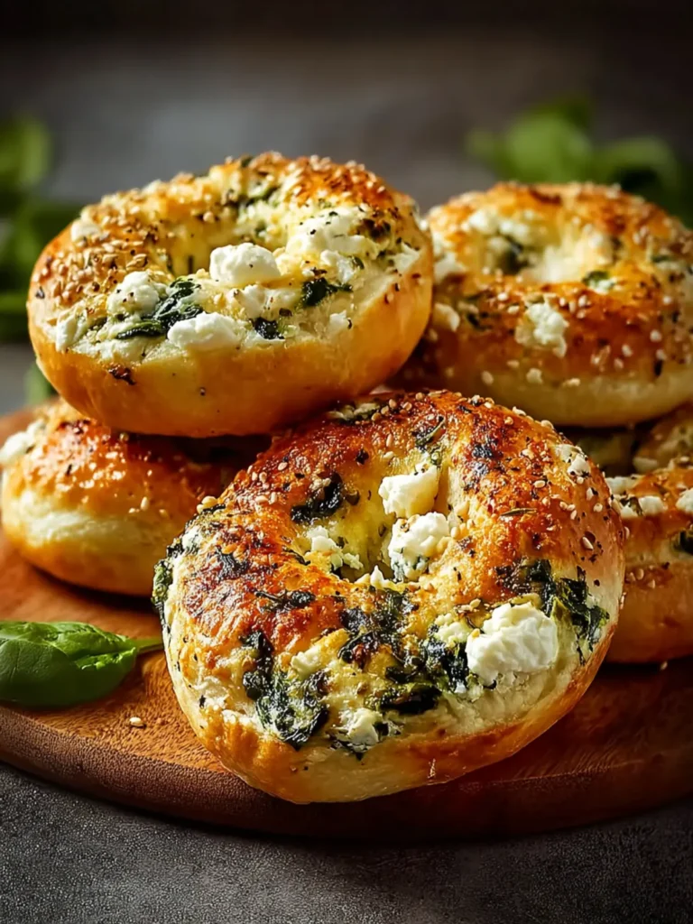 Irresistibly Easy Spinach Cottage Cheese Bagels for Any Meal First Image